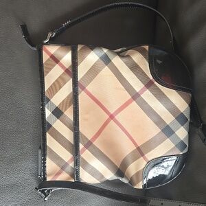 Burberry Super Nova Check Crossbody Bag (weak strap)
